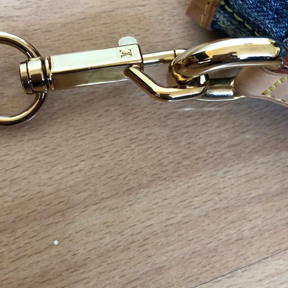 Louis Vuitton Blue Monogram Crossbody Bag - Picture 9 of 15